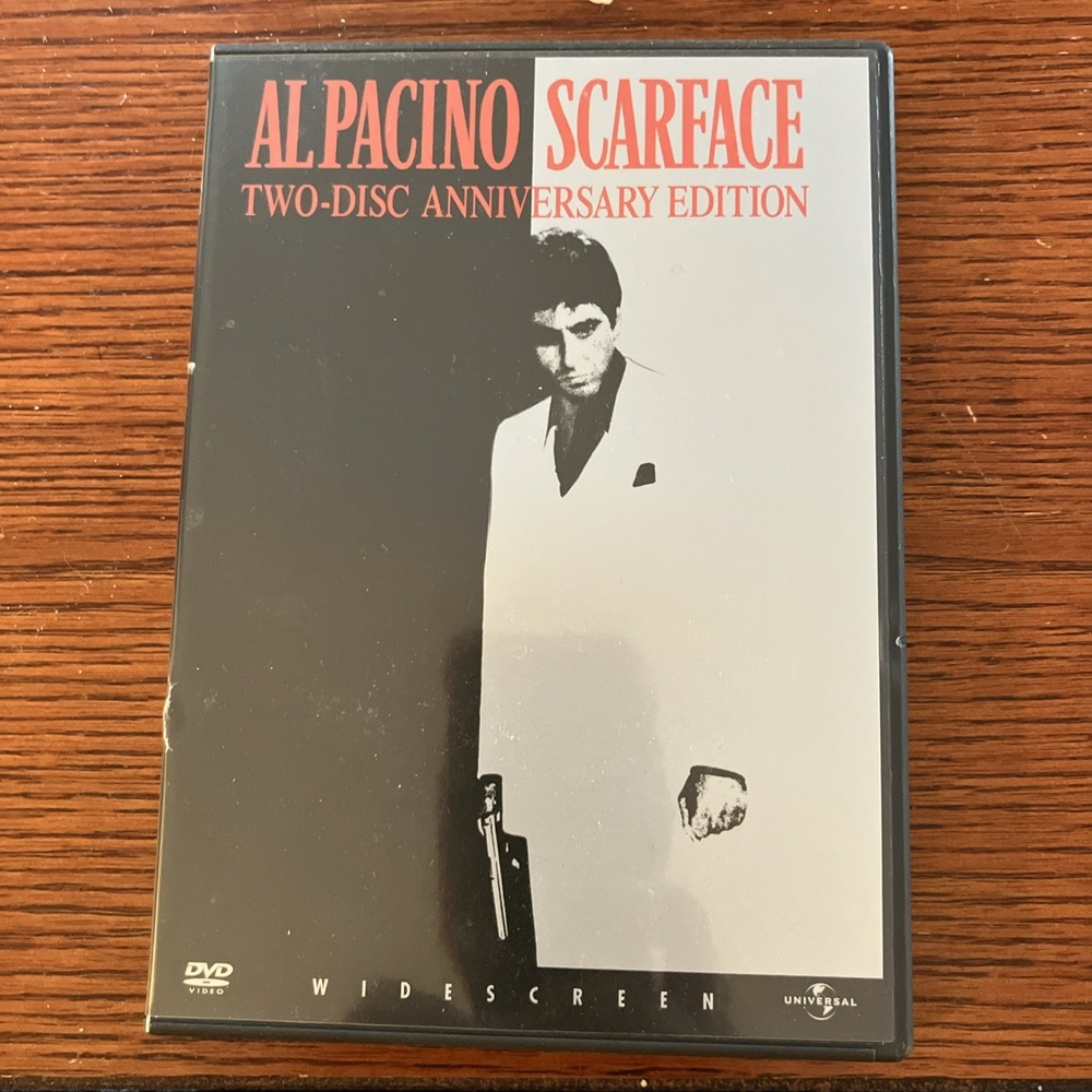 Scarface (Widescreen Two-Disc Anniversary Edition) - DVD - VERY GOOD Tested - Picture 3 of 7